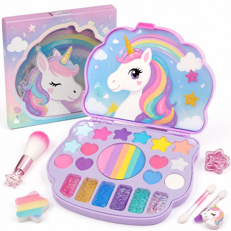 Unicorn Dream Face Paint & Glitter Set