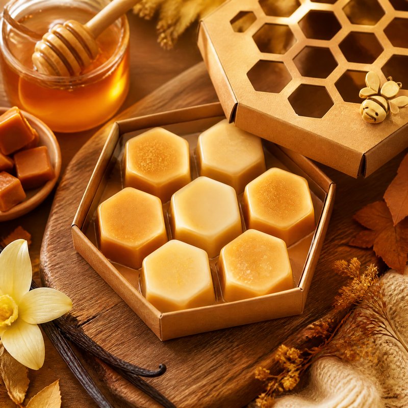 Honeycomb Vanilla Wax Melt Set
