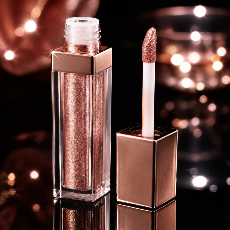 Glitter Liquid Eyeshadow — Rose Gold