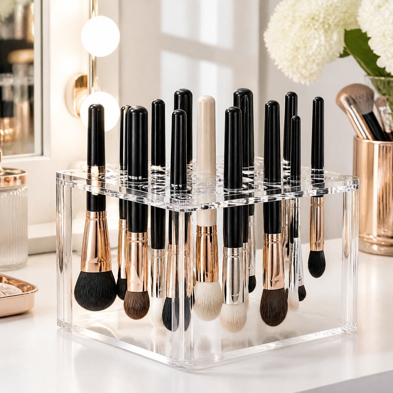 Acrylic Brush Drying Rack